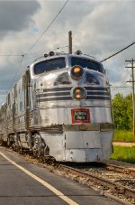 CBQ E5A Locomotive Nebraska Zephyr